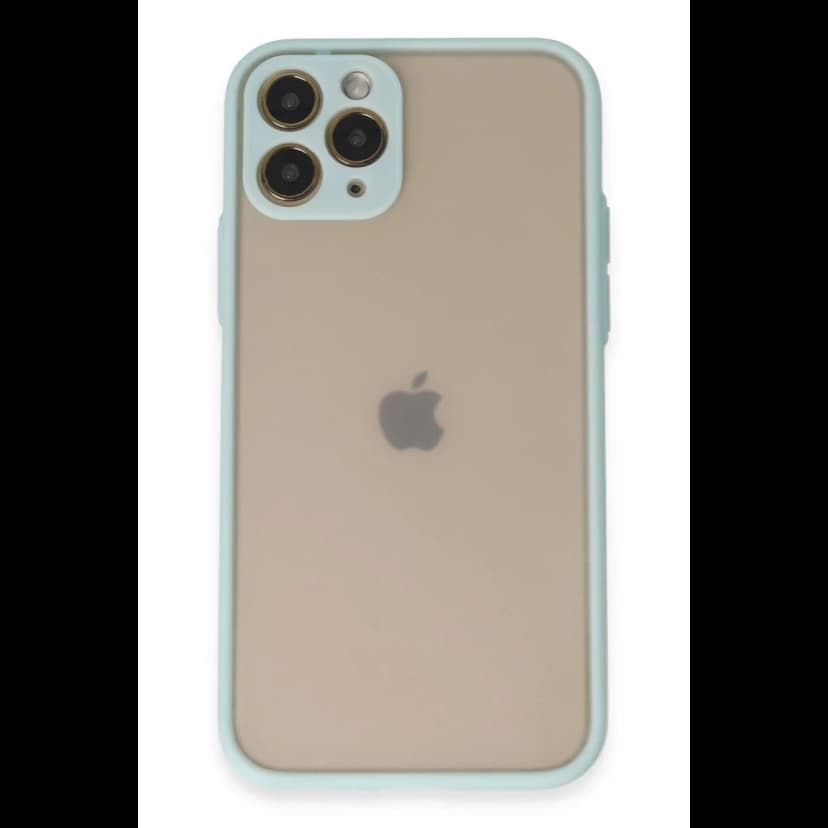 Newface Apple iPhone 11 Pro Kılıf Montreal Silikon Kapak - Turkuaz