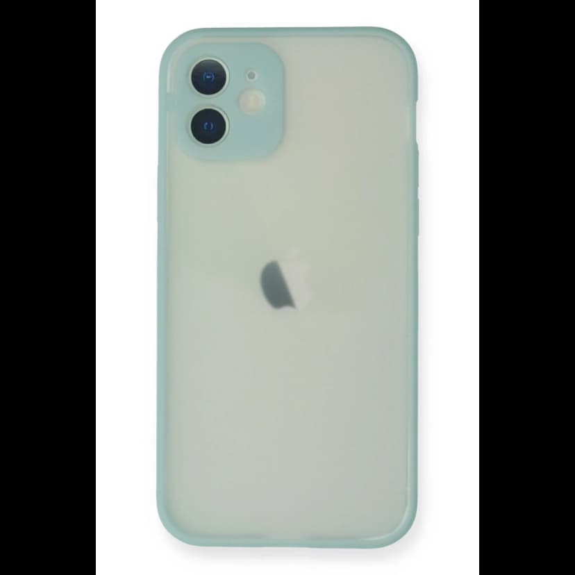 Newface Apple iPhone 11 Pro Max Kılıf Montreal Silikon Kapak - Turkuaz