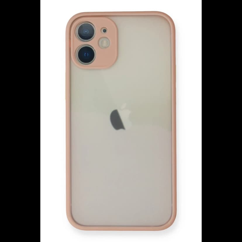 Newface Apple iPhone 11 Pro Max Kılıf Montreal Silikon Kapak - Pembe