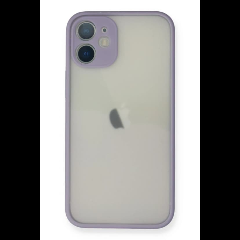 Newface Apple iPhone 11 Pro Max Kılıf Montreal Silikon Kapak - Mor