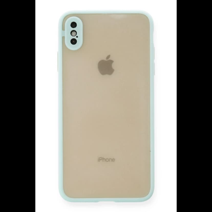 Newface Apple iPhone X Kılıf Montreal Silikon Kapak - Turkuaz