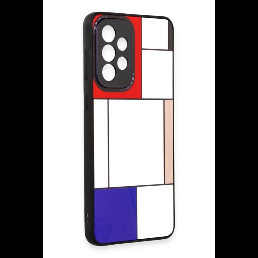 Newface Samsung Galaxy A73 5G Kılıf Mirror Desenli Kapak - Mirror - 9