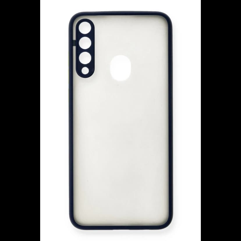 Newface Huawei Y6P Kılıf Montreal Silikon Kapak - Lacivert