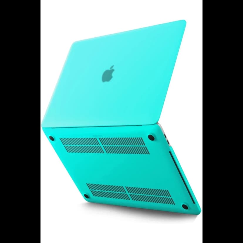 Newface Apple Macbook Pro 13 2021 Macbook Buzlu Kapak - Yeşil