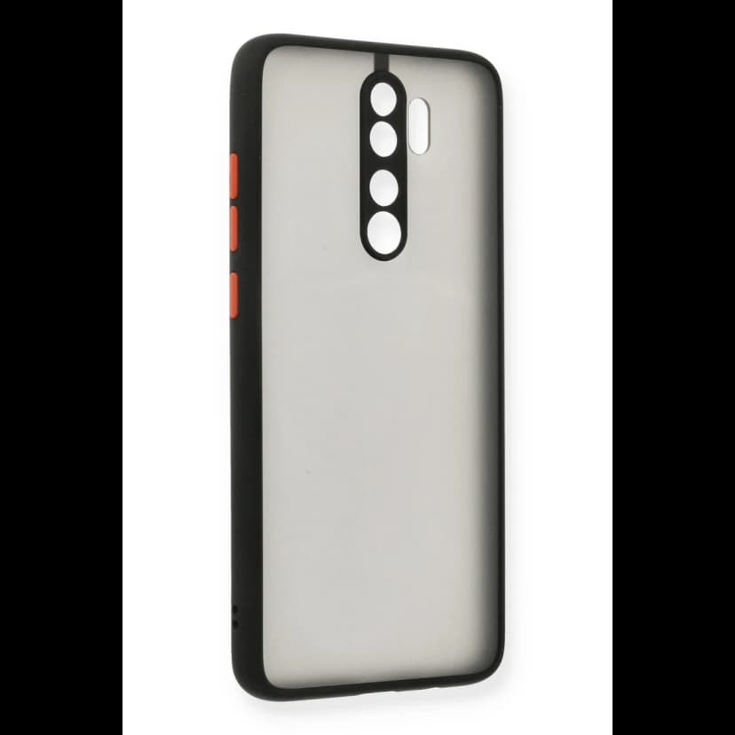 Newface Xiaomi Redmi Note 8 Pro Kılıf Montreal Silikon Kapak - Siyah
