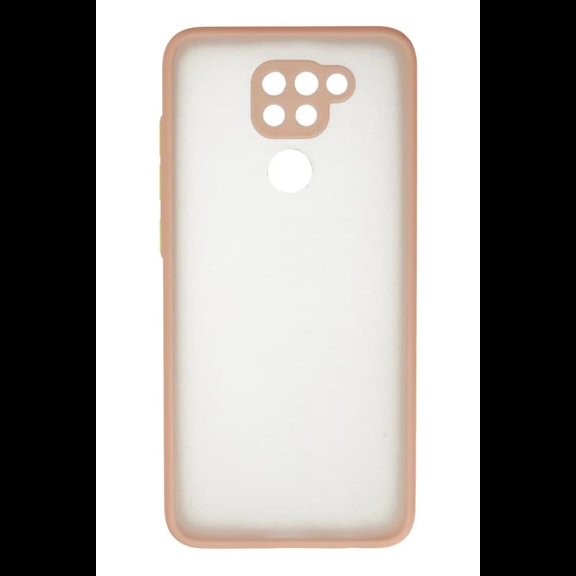 Newface Xiaomi Redmi Note 9 Kılıf Montreal Silikon Kapak - Pembe