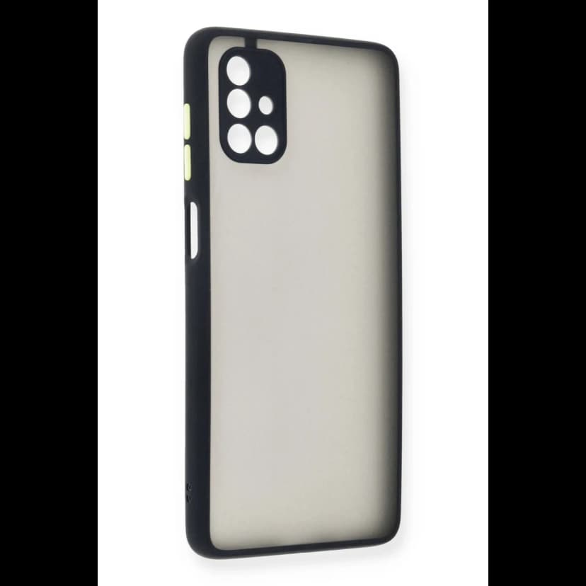 Newface Samsung Galaxy M51 Kılıf Montreal Silikon Kapak - Lacivert