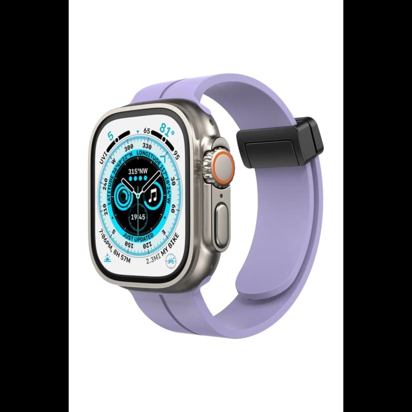 Newface Apple Watch 42mm KR412 Elegance Stylısh Kordon - Lila