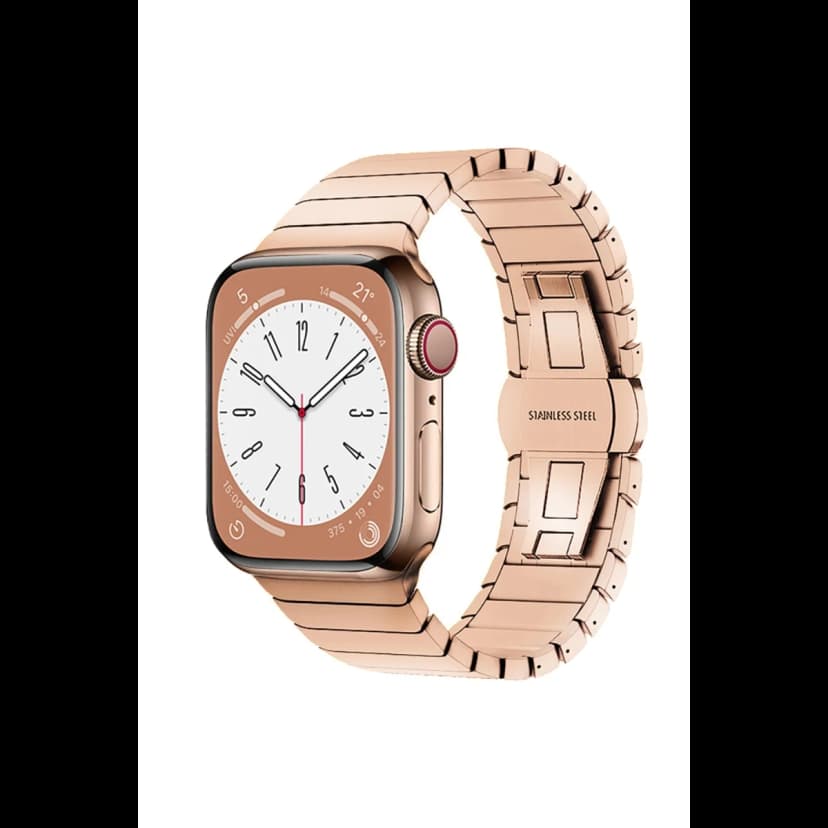 Newface Apple Watch 38mm KR413 Fine Steel Kordon - Rose