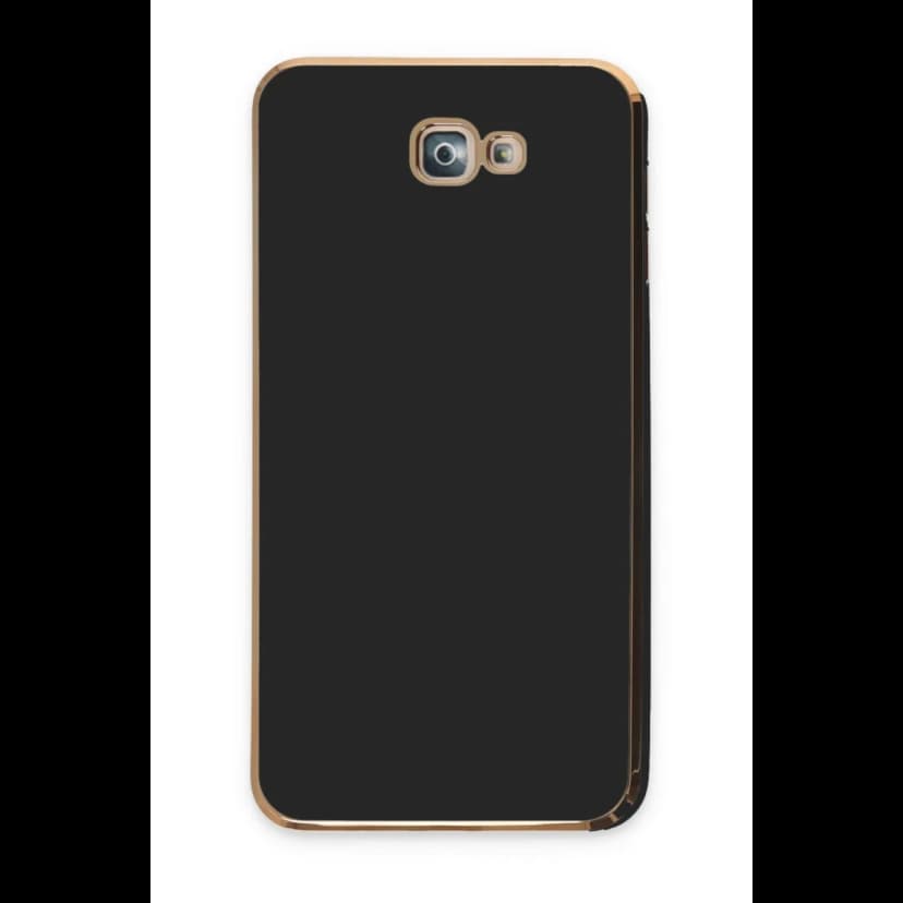 Newface Samsung Galaxy J7 Prime Kılıf Volet Silikon - Siyah