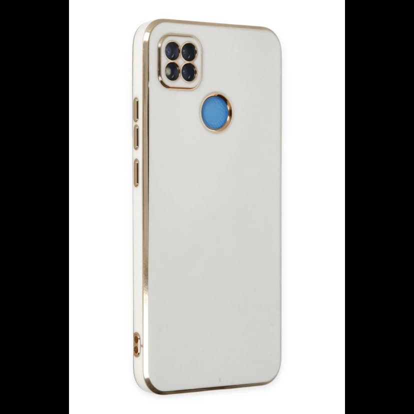 Newface Xiaomi Redmi 9C Kılıf Volet Silikon - Beyaz