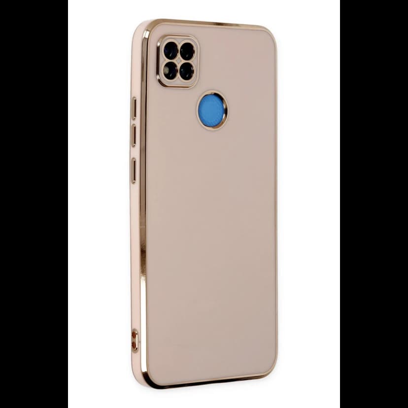 Newface Xiaomi Redmi 9C Kılıf Volet Silikon - Pembe