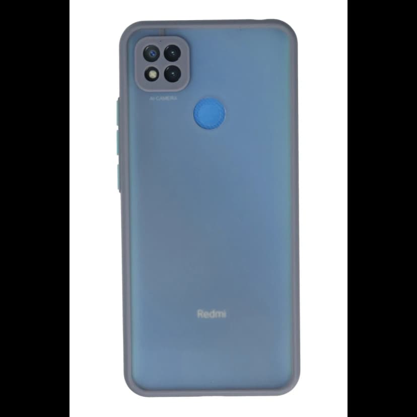 Newface Xiaomi Redmi 9C Kılıf Montreal Silikon Kapak - Gri