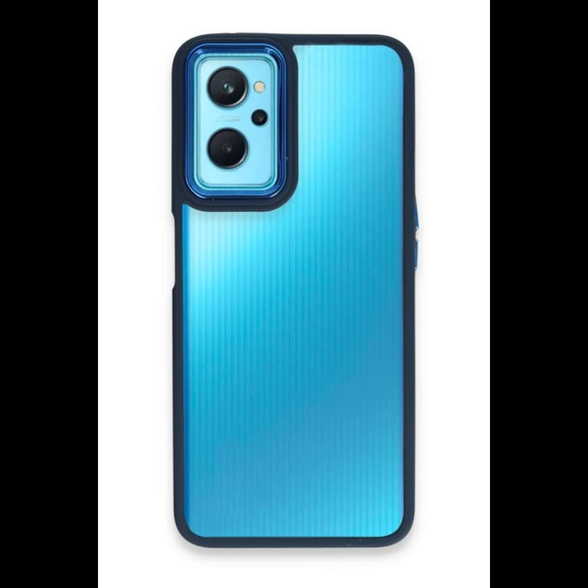 Newface Realme 9i 4G Kılıf Dora Kapak - Mavi