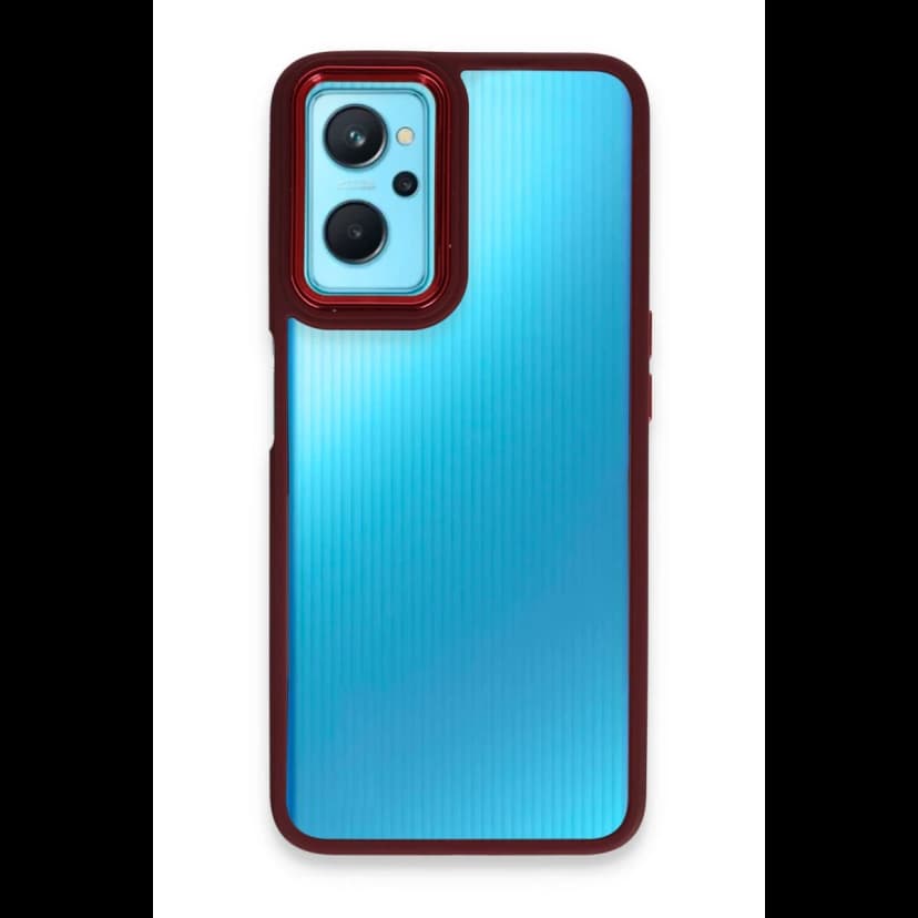 Newface Realme 9i 4G Kılıf Dora Kapak - Kırmızı