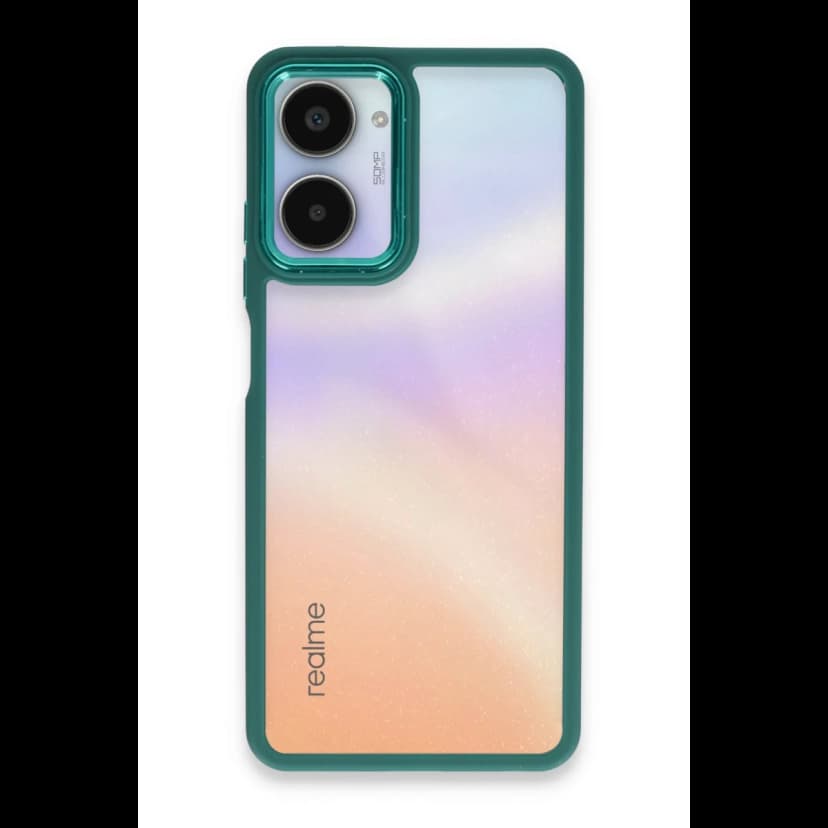 Newface Realme 10 Pro 5G Kılıf Dora Kapak - Haki Yeşil