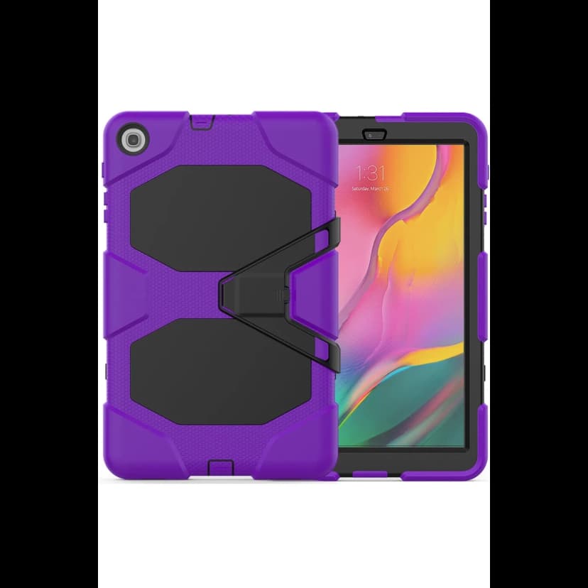 Newface Samsung Galaxy T510 Tab A 10.1 Kılıf Griffin Tablet Kapak - Mor