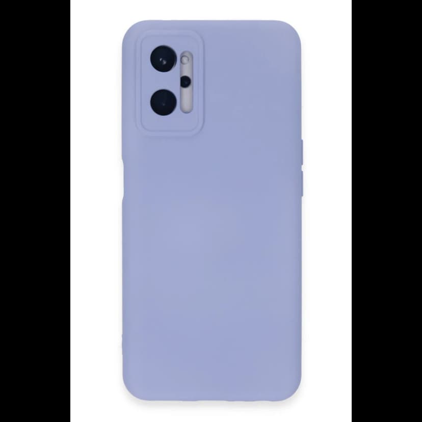Newface Realme 9i 4G Kılıf Nano içi Kadife Silikon - Lila