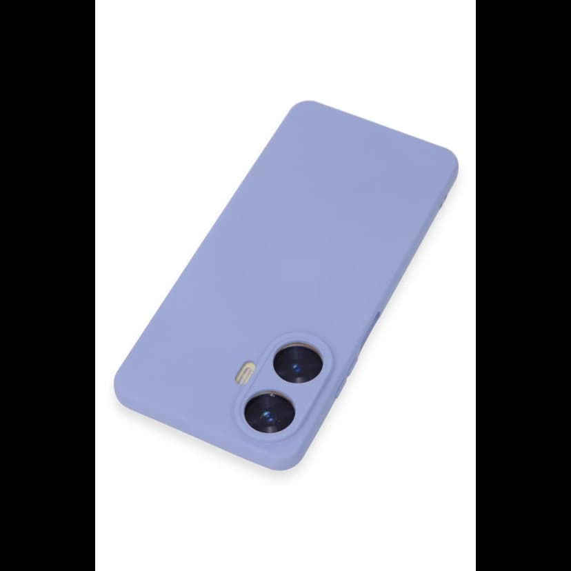 Newface Realme C55 Kılıf Nano içi Kadife Silikon - Lila