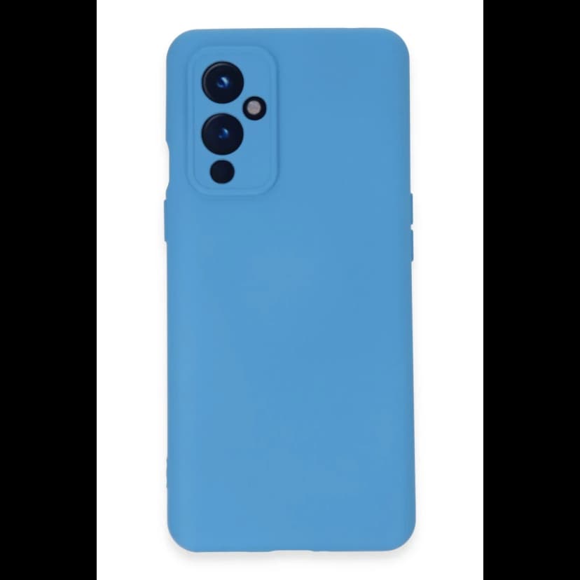 Newface One Plus 9 Kılıf Nano içi Kadife Silikon - Mavi