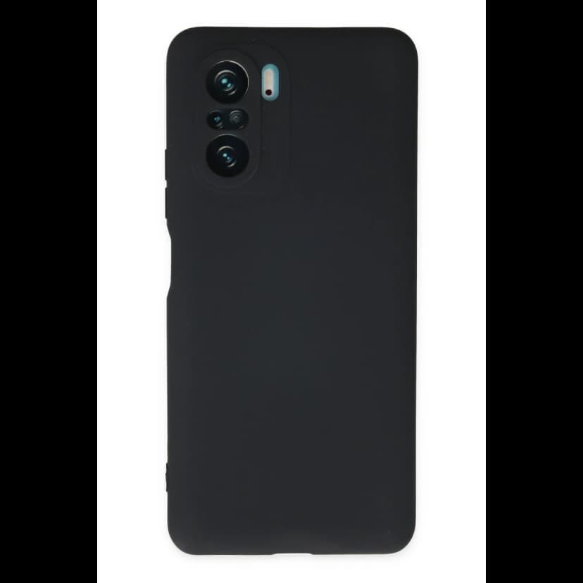 Newface Xiaomi Poco F3 Kılıf Nano içi Kadife Silikon - Lacivert