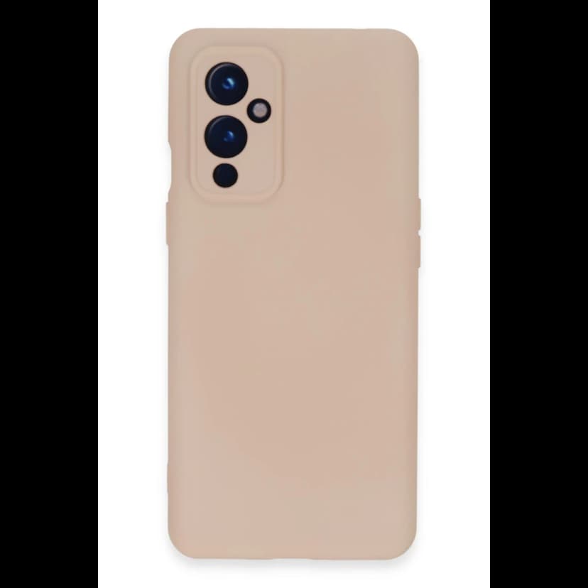Newface One Plus 9 Kılıf Nano içi Kadife Silikon - Pudra