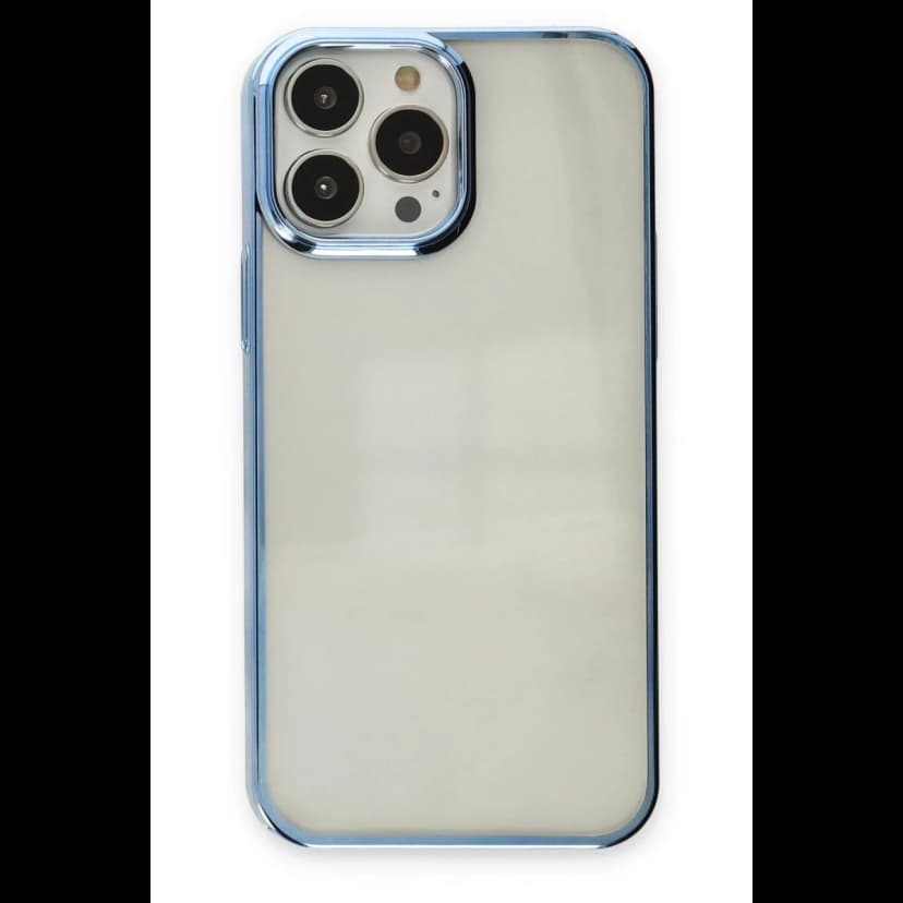 Newface Apple iPhone 14 Pro Kılıf Element Silikon - Sky Blue