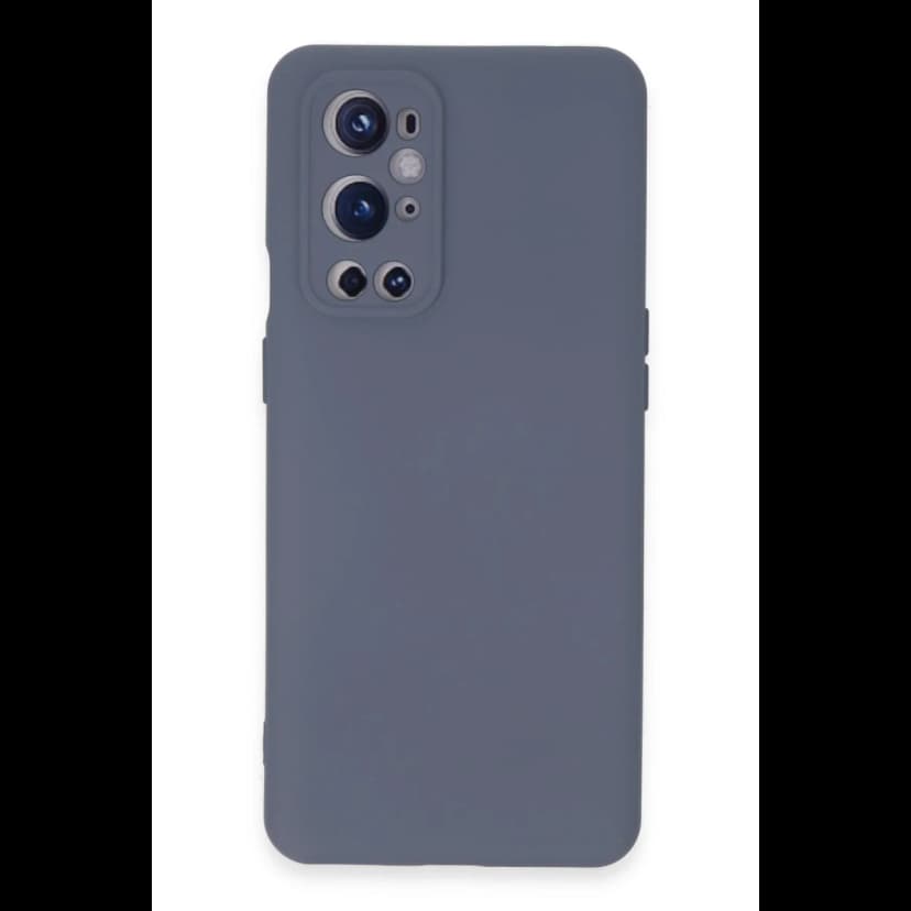 Newface One Plus 9 Pro Kılıf Nano içi Kadife Silikon - Gri