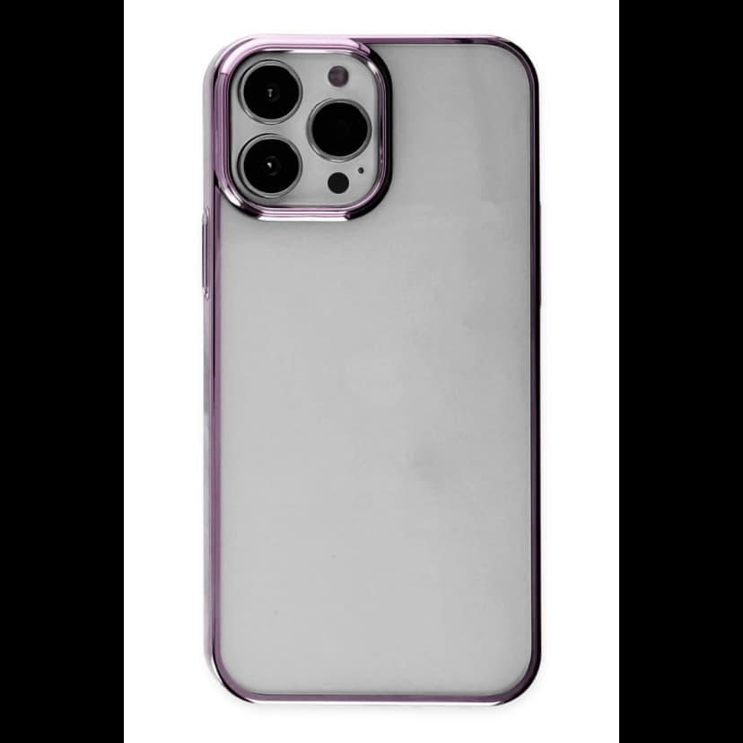 Newface Apple iPhone 14 Pro Kılıf Element Silikon - Lila