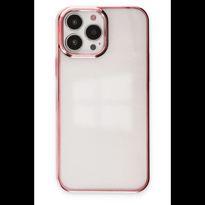 Newface Apple iPhone 14 Pro Max Kılıf Element Silikon - Pembe
