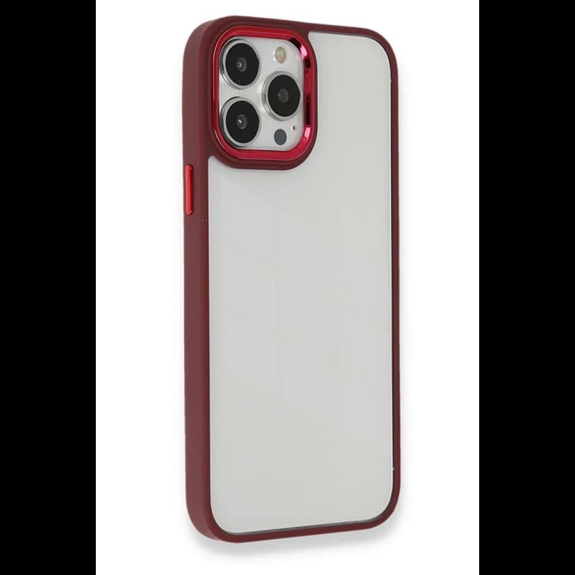 Newface Apple iPhone 14 Pro Kılıf Dora Kapak - Kırmızı