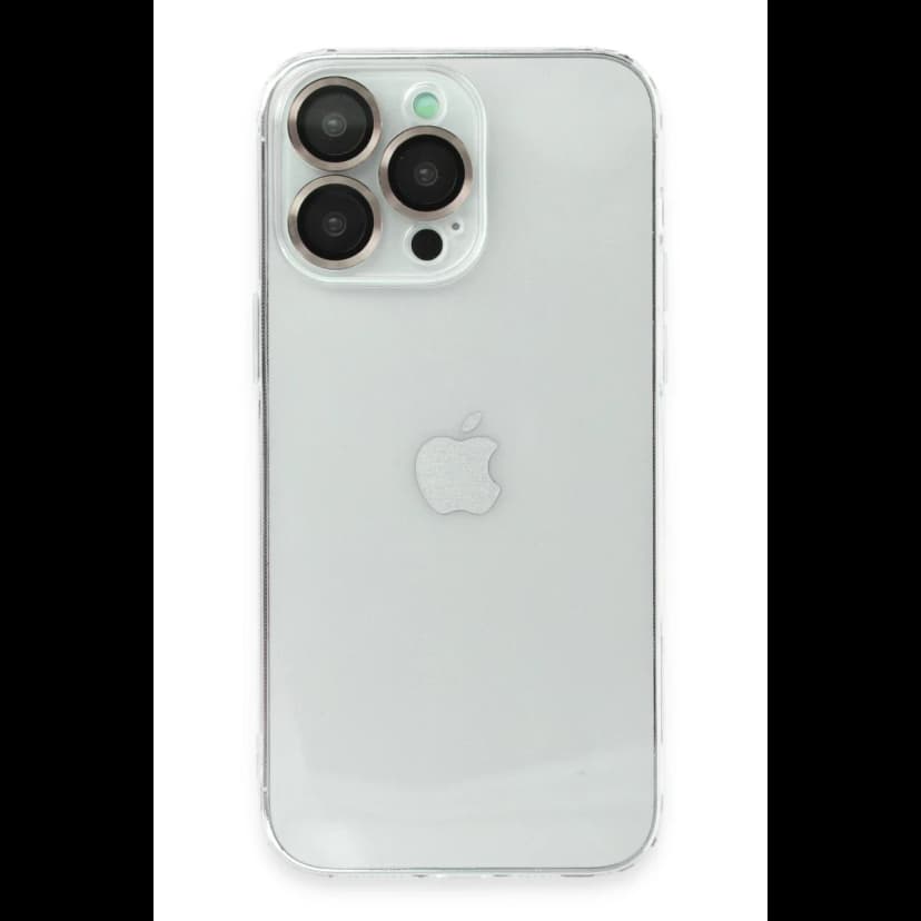 Newface Apple iPhone 13 Pro Kılıf Luko Lens Silikon -Yeşil