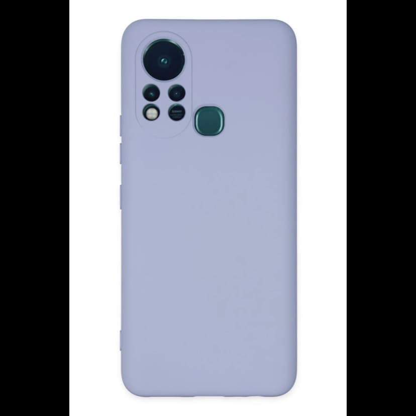 Newface İnfinix Hot 11s Kılıf Nano içi Kadife Silikon - Lila