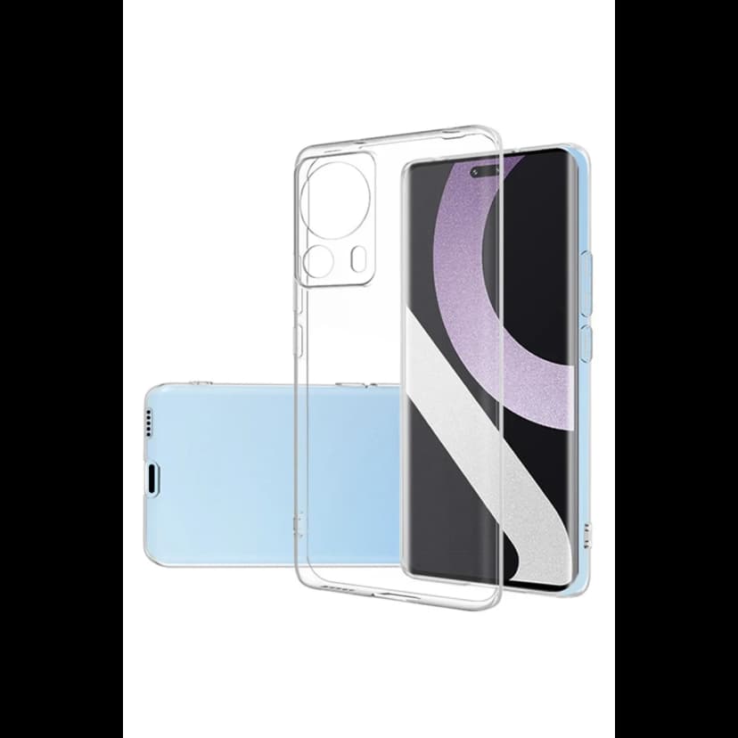Newface Xiaomi Mi 13 Lite Kılıf Lüx Şeffaf Silikon