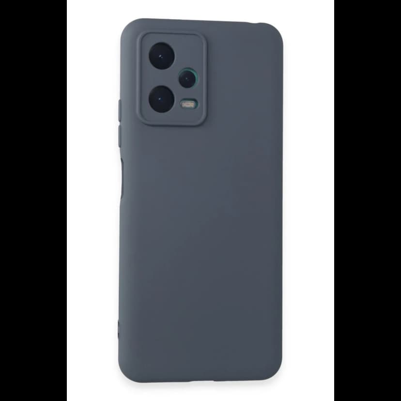Newface Xiaomi Redmi Note 12 5G Kılıf Nano içi Kadife Silikon - Gri