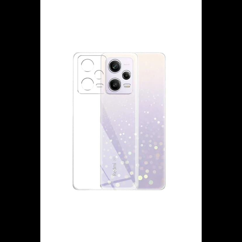 Newface Xiaomi Redmi Note 12 5G Kılıf Lüx Şeffaf Silikon