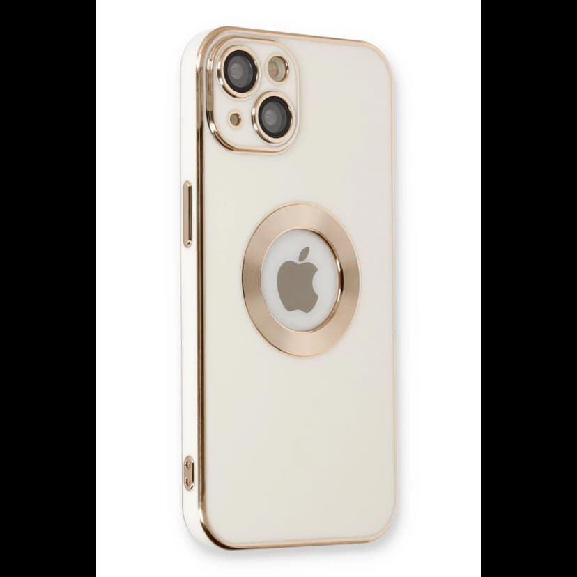 Newface Apple iPhone 14 Plus Kılıf Store Silikon - Beyaz