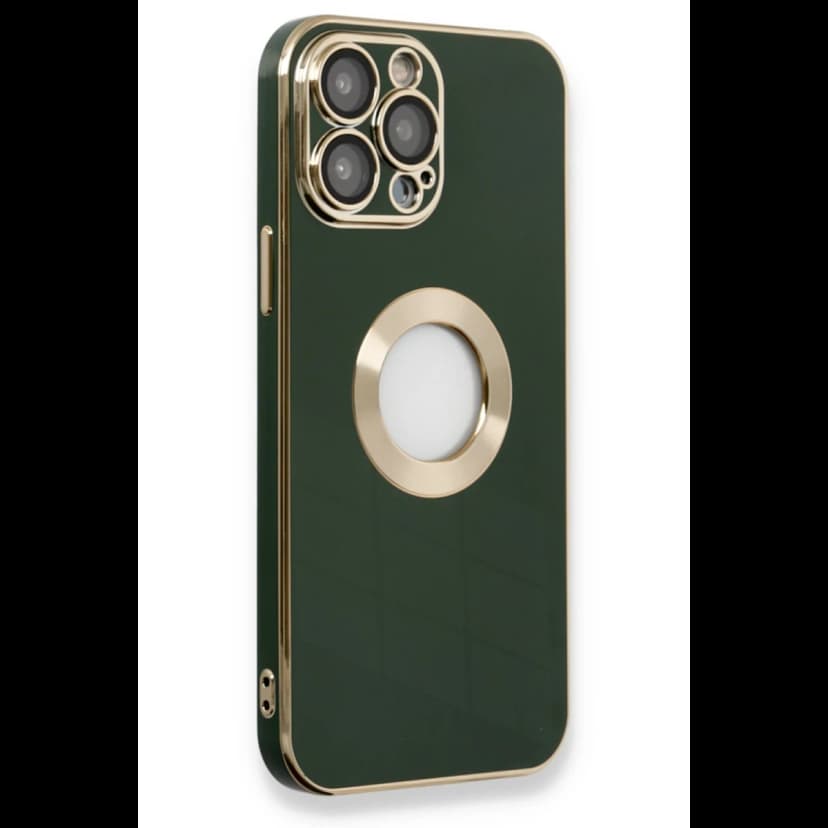 Newface Apple iPhone 14 Pro Max Kılıf Store Silikon - Yeşil