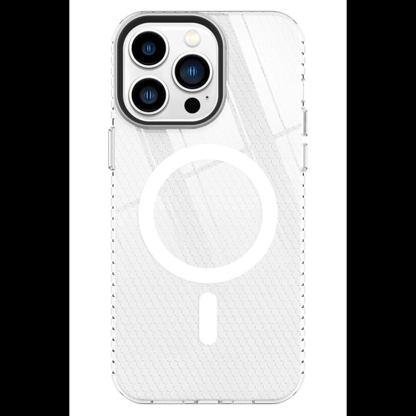 Newface Apple iPhone 14 Pro Kılıf Beta Magneticsafe Silikon - Şeffaf
