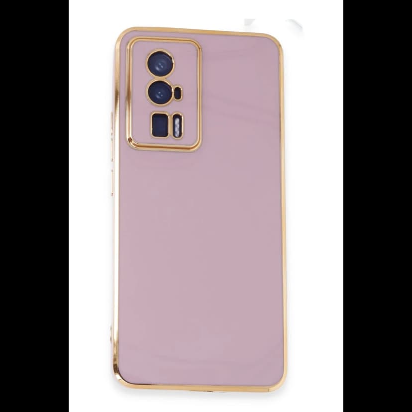 Newface Xiaomi Poco F5 Pro Kılıf Volet Silikon - Mor