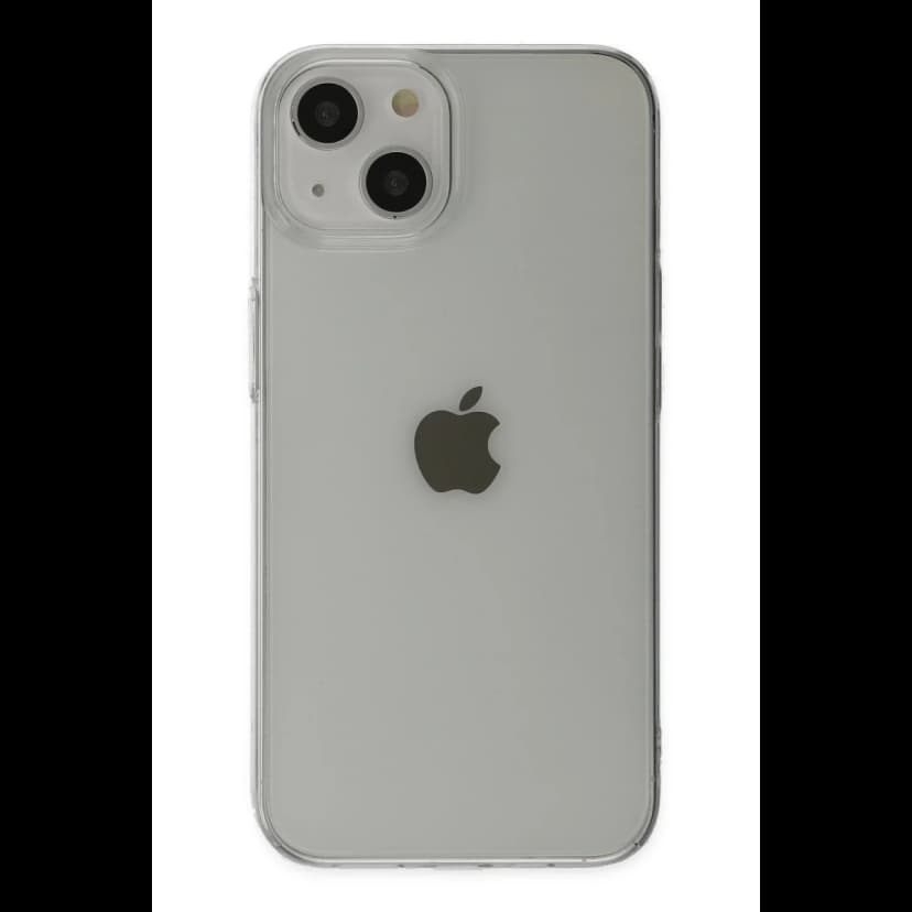 Newface Apple iPhone 14 Plus Kılıf Pc Sert Şeffaf Kapak - Şeffaf
