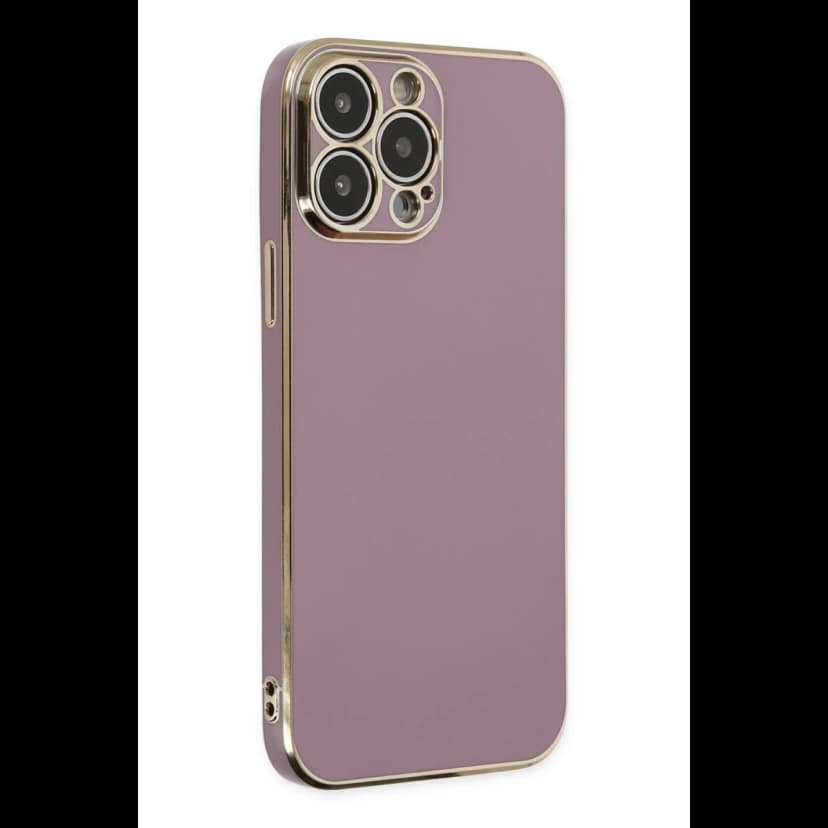 Newface Apple iPhone 14 Pro Kılıf Volet Silikon - Mor