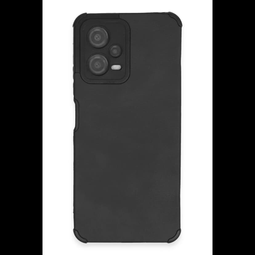Newface Xiaomi Redmi Note 12 5G Kılıf Loop Deri Silikon - Siyah