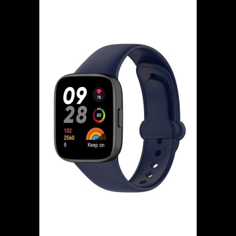 Newface Xiaomi Redmi Watch 3 Origin Silikon Kordon - Lacivert