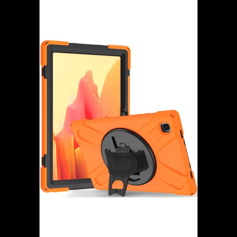 Newface Samsung Galaxy T220 Tab A7 Lite 8.7 Kılıf Amazing Tablet Kapak - Turuncu