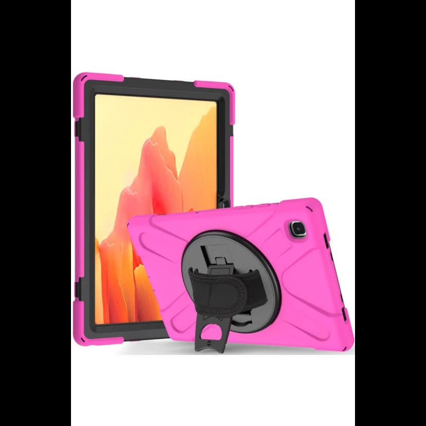 Newface Samsung Galaxy T220 Tab A7 Lite 8.7 Kılıf Amazing Tablet Kapak - Pembe