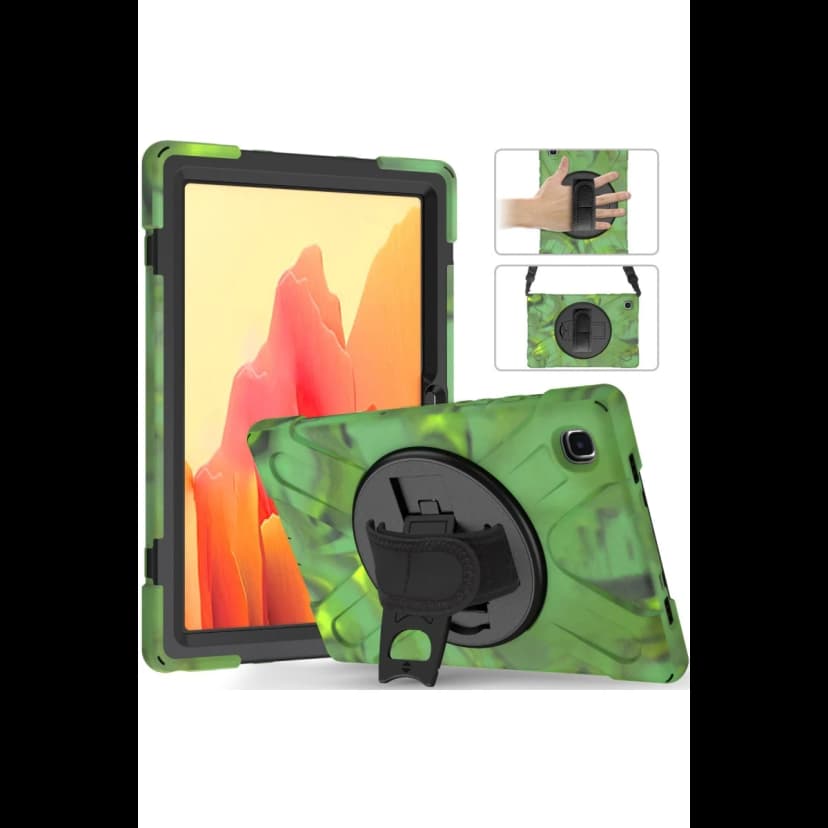 Newface Samsung Galaxy X200 Tab A8 10.5 Kılıf Amazing Tablet Kapak - Kamuflaj