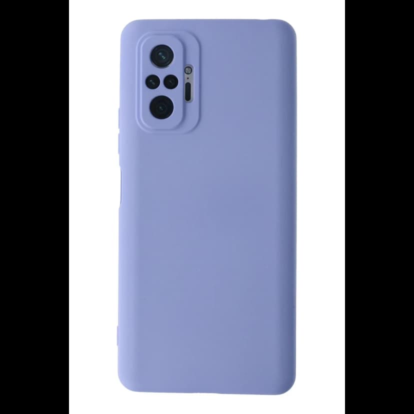 Newface Xiaomi Redmi Note 10 Pro Kılıf Nano içi Kadife Silikon - Lila