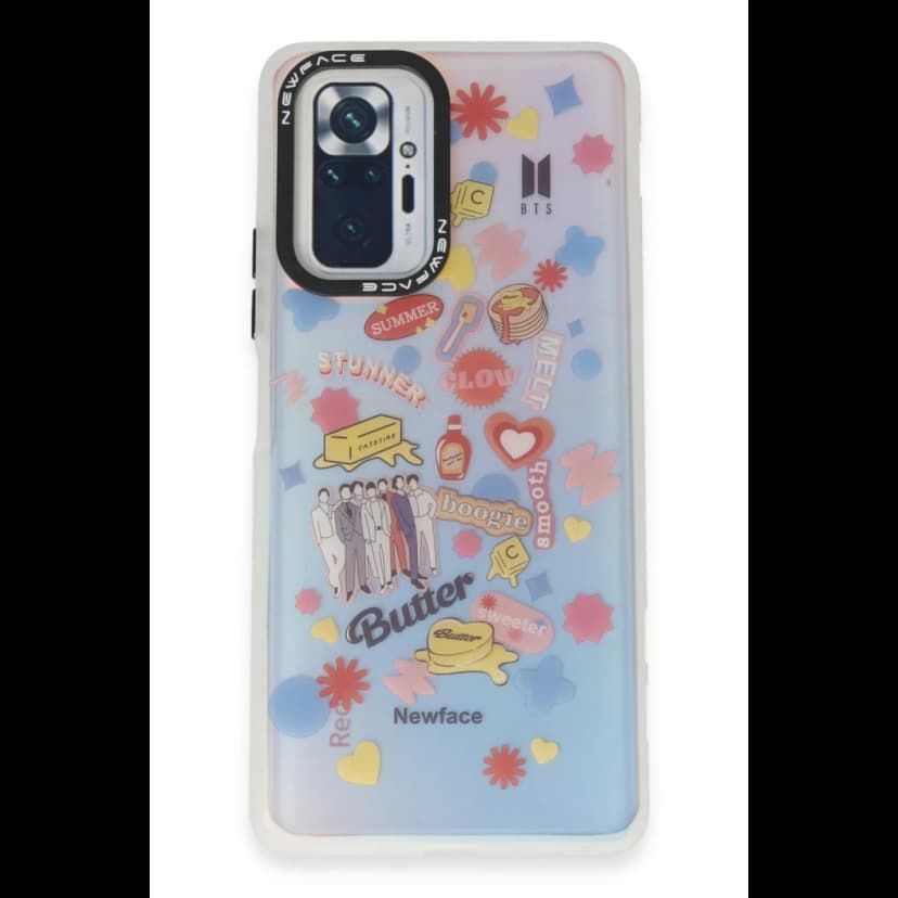 Newface Xiaomi Redmi Note 10 Pro Kılıf Estoril Desenli Kapak - Estoril - 16