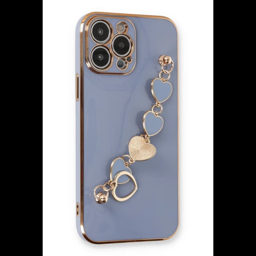 Newface Apple iPhone 14 Pro Kılıf Esila Silikon - Gri